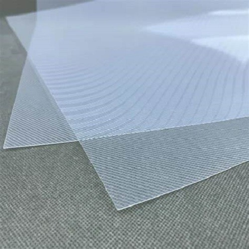 Paquete X 50 Unidades Tapas P/encuadernación A4 Stripe Rafer Transparente