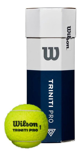 Tarro Tubo Pelotas Wilson Triniti Pro Color Amarillo