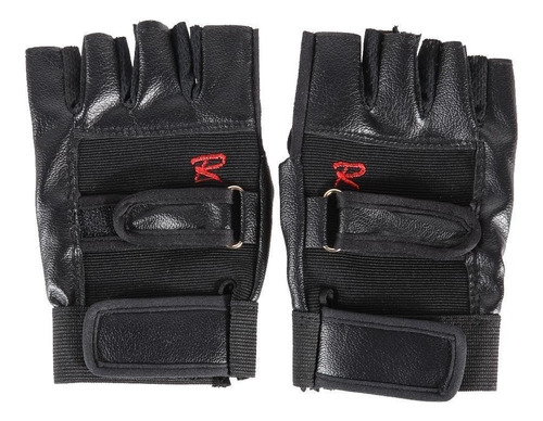 Guantes De Cuero Pu Ejercicio Gimnasio Deportes Fitness