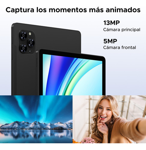 Doogee Tabg6 Android15 Tablet 11pulgadas Con Ratón Y Teclado