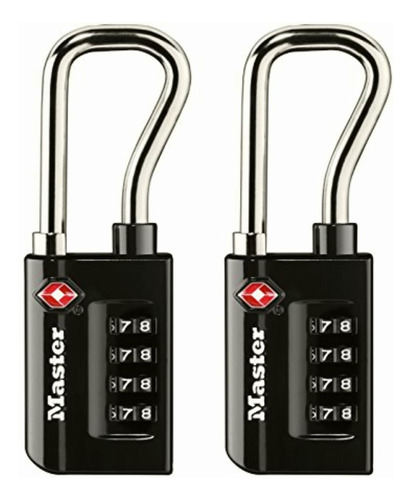 Master Lock Candado De Combinación Numérica Para Equipaje,