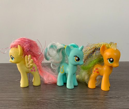 My Little Pony - Set X 3. Alto 8 Cm.