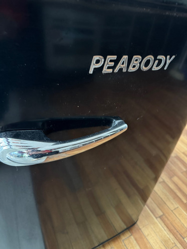 Heladera C Freezer Bajo Mesada Vintage Retro Peabody Plateado (Usado)