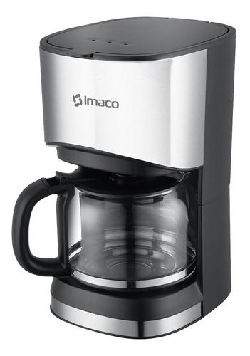 Cafetera 10-12 Tazas Imaco Cm1280 Negro/acero