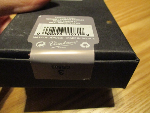 Cañas Vandoren 56 Rue Lepic Para Clarinete Sib N°3 (cr503)