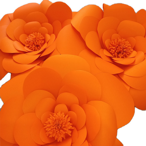 Decoração Vitrine Com Flores Gigante Kit 10 Flores De 30cm
