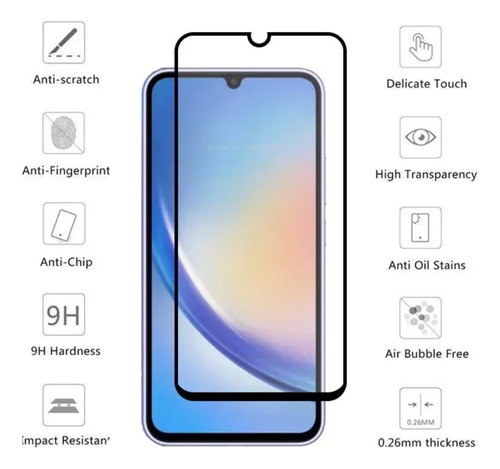 Película 3d Lisa Genérica Para Samsung A01-a73