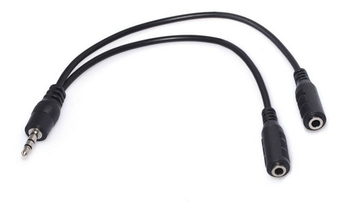 Adaptador Splitter Audio Mini Plug 3,5 2 Auricular Parlantes