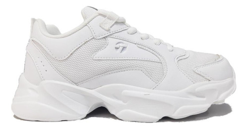 Zapatillas Topper Selene color blanco/blanco - adulto 35 AR