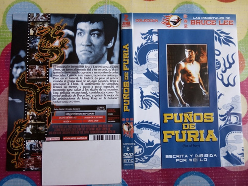 Dvd Puños De Furia, Bruce Lee