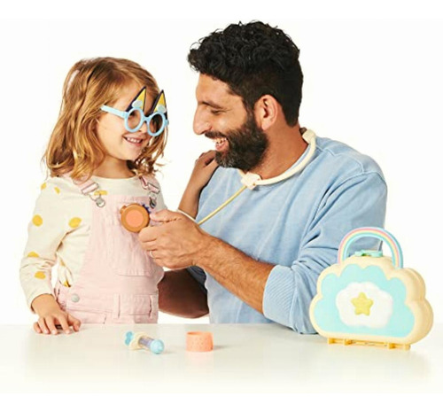 Bluey Cloud Bag Doctor's Set, Doctor Check Up, Toy Doctor's