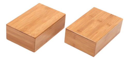 Bloque De De Bambú De 2 Piezas, De, Práctico Accesorio De,