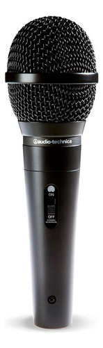 Micrófono Dinámico De Mano Audio-technica M4000s Color Negro