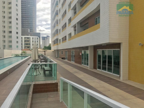 Imagem 10 de 15 de Apartamento Vista Definitiva Para O Mar À Venda - Brisamar - João Pessoa - Pb - Ap1224