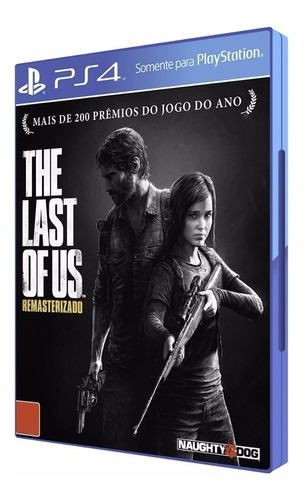 The Last Of Us Remasterizado Ps4 Mídia Bluray Original Lacra