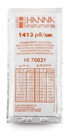 Solución De Calibración Hanna Instruments Hi 70031p Conducti
