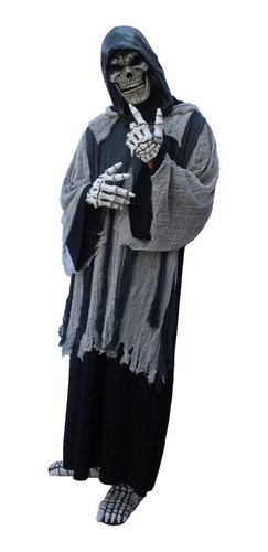Imagen 2 de 4 de Disfraz Muerte Grim Reaper Costume Halloween