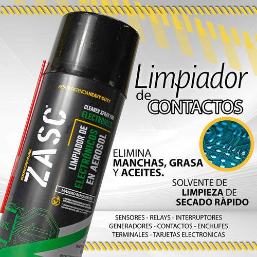 Limpiador Contactos Electronicos En Spray Zasc 450ml / 05718