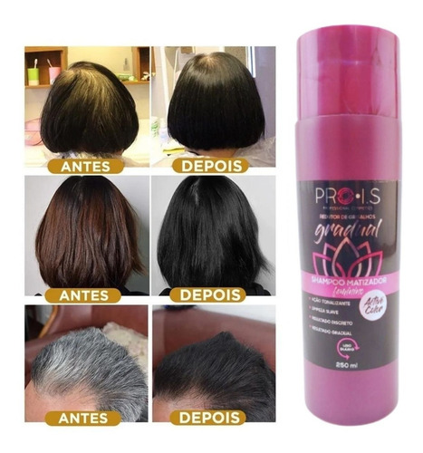 Shampoo Activecolor Escurecedor Para Cabelos Branco Feminino