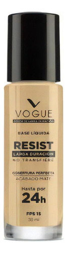 Base de maquillaje Vogue Resist Base Líquida Resist