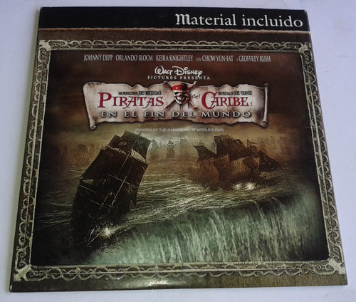 Dvd Promo Especial Piratas Del Caribe En El Fin Del Mundo 