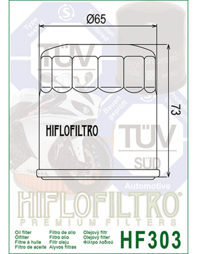 Filtro Aceite Hiflo Yamaha Yzf 600r Thundercat 95-03