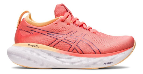 Zapatillas Asics Gel-nimbus 25 Papaya/dusty Purple Mujer