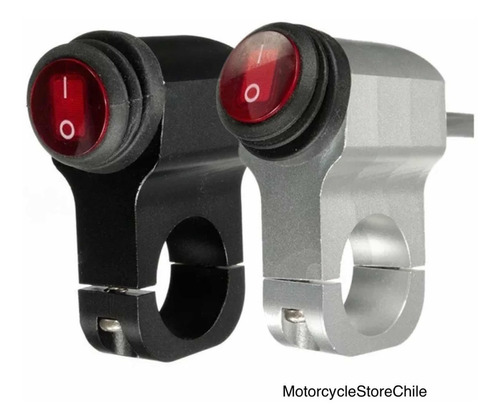 Interruptor Premium De Aluminio Para Neblineros De Moto