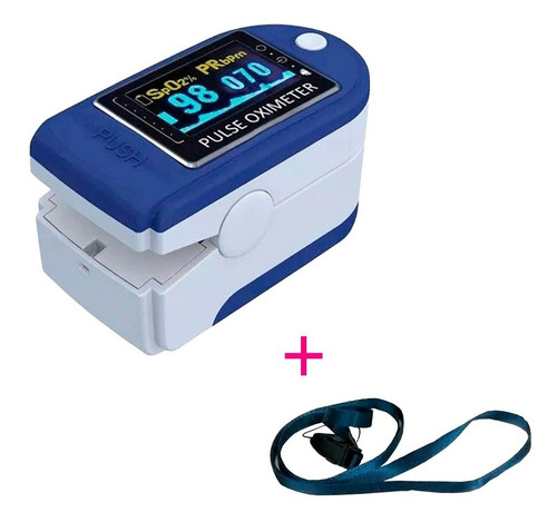 Oximetro Saturometro Pulso Con Curva Anmat Oxigeno Medico