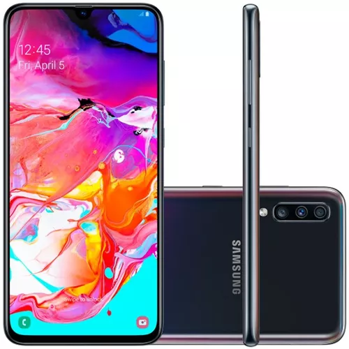 Galaxy A70 128GB black, 6.7 display