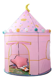 Tienda Casita Castillo Juguete Niños Plegable Estrellas Luna