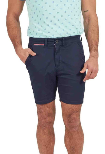 Bermuda Chino Gabardina Hombre Oxford Polo Club