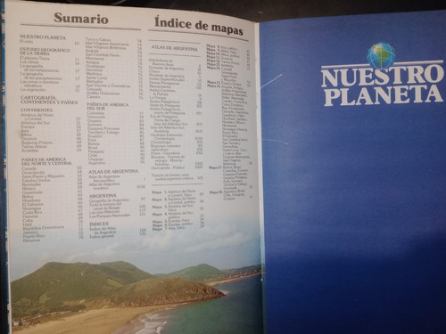 Libro Geografía Y Atlas De Argentina Y El Mundo Oriente