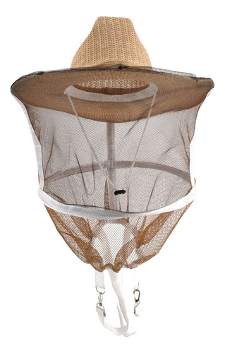 Sombrero De Apicultura Con Velo Alta Visibilidad Modelo Prof Color Talle