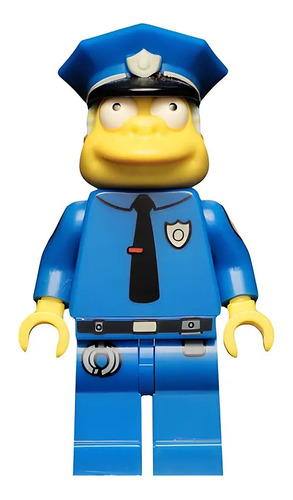 Lego Minifigura Los Simpson Jefe Gorgori - Serie 1