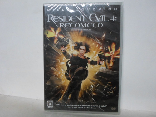 Dvd Resident Evil 4 - O Recomeço - Original - Lacrado