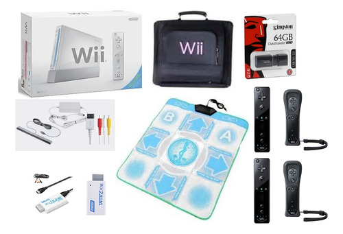 Consola Nintendo Wii  Super Combo 12x1  Con 64 Gb (Reacondicionado)