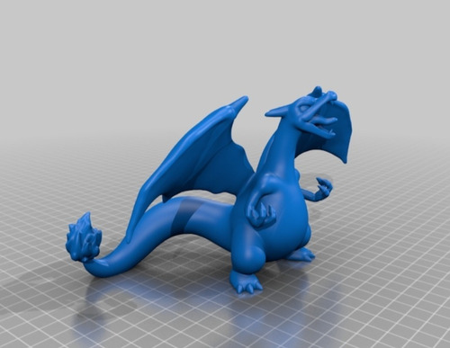 Charizard Pokémon Modelo Em 3d
