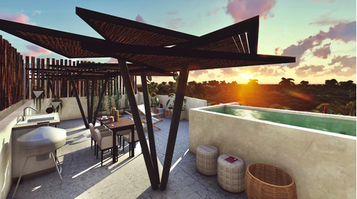 Penthouse En Pre Venta En Tulum, Zona Holistika