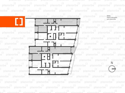 Venta De Apartamento Obra Construcción 2 Dormitorios En Centro, Torre Centra Unidad 501