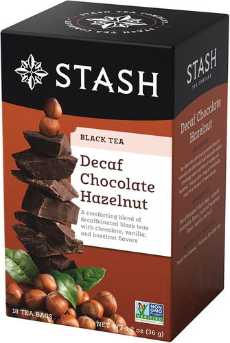 Stash decaf Tea Chocolate Hazelnut -- 18 Tea Bags