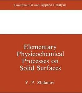 Libro Elementary Physicochemical Processes On Solid Surfa...