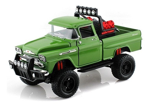 Camioneta Chevrolet 5100 Off Road Chevy 1955 Escala 1:24