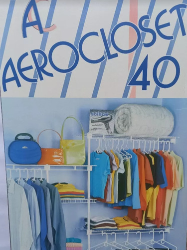 Aerocloset 40 Closet Organizador Sistema Modular