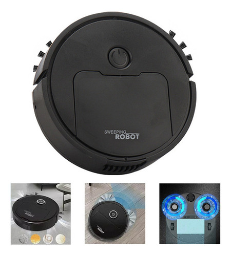 . Robot Aspirador 4 En 1, Aspira Y Friega, Recargable Por