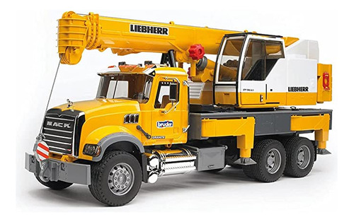 Bruder Mack Granite Liebherr Crane Truck