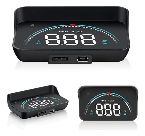 L Pantalla Frontal Coche Digital M8 Velocímetro Odómetro