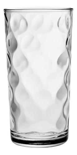 Vaso Vidrio 390 Cc. X 6 Ideal Casa Cocina Familiar Color Transparente
