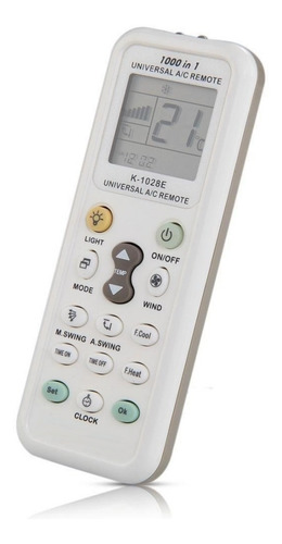 Imagen 2 de 4 de Control Remoto Universal Aire Acondicionado + 1000 Marcas