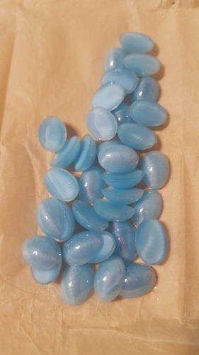 Piedras Checas Y Austriacas. 14x10 Oval X 36 Und (1/4gruesa)